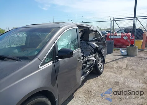 2011 Honda Odyssey Ex-L z USA, uszkodzony, nr VIN 5FNRL5H66BB038907